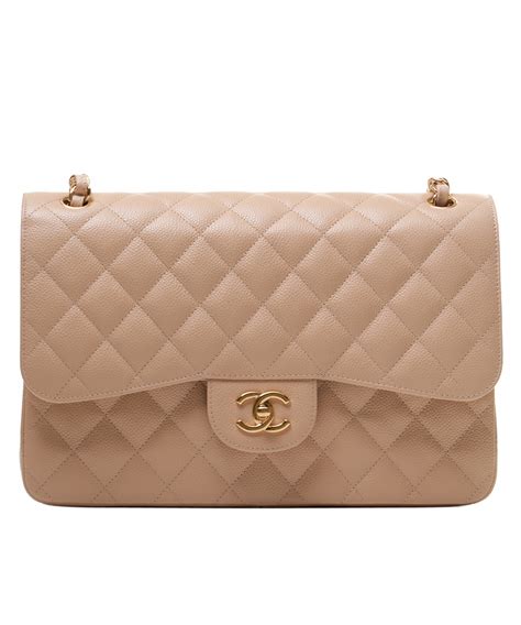 chanel jumbo single flap beige|vintage chanel jumbo.